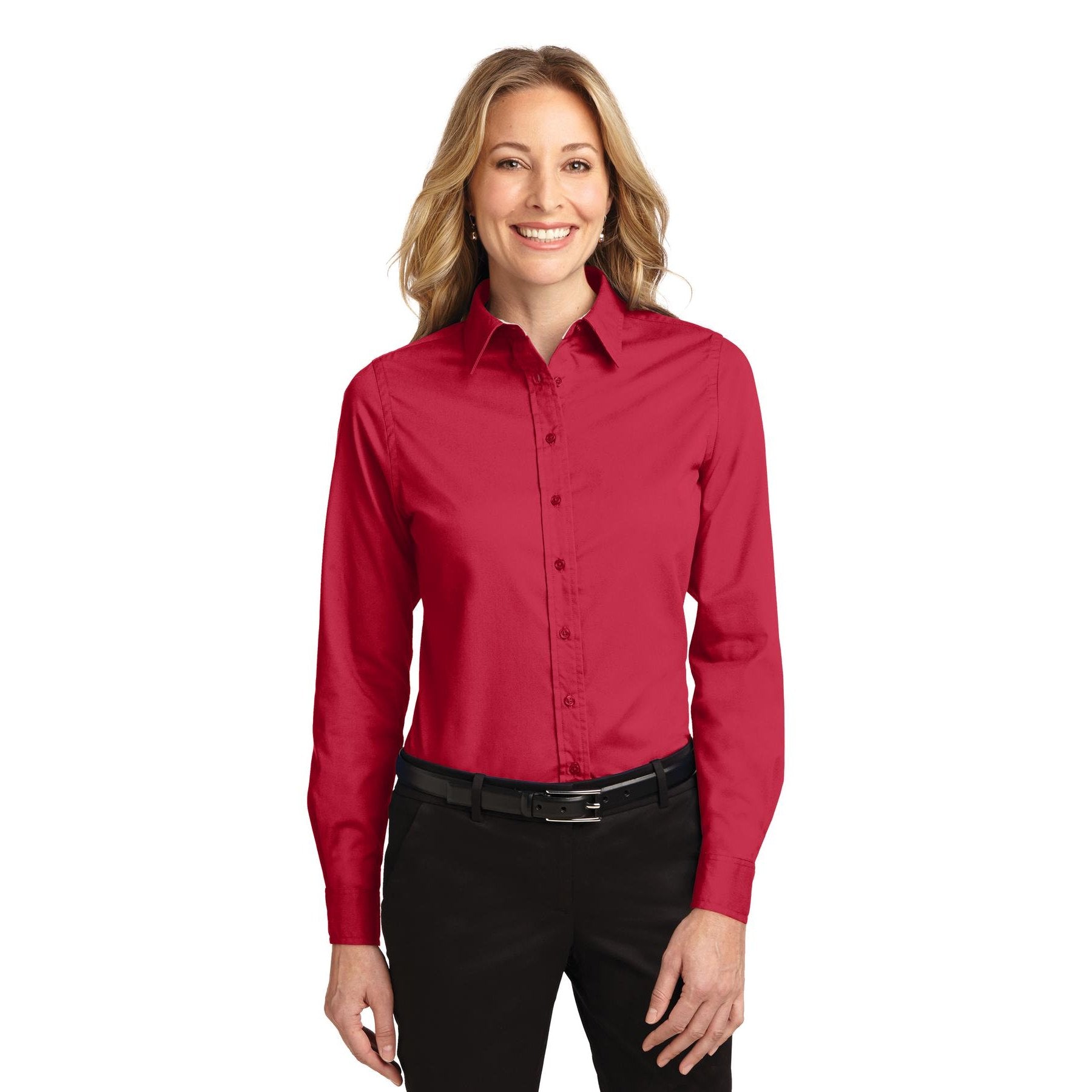 Port Authority-Port Authority® Women's Long Sleeve Easy Care Shirt. L608-MedTech-14